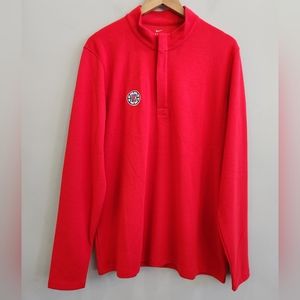 Nike Dri-Fit Victory Golf 1/2 Zip Shirt Jacket Los Angeles Clippers Men's Large